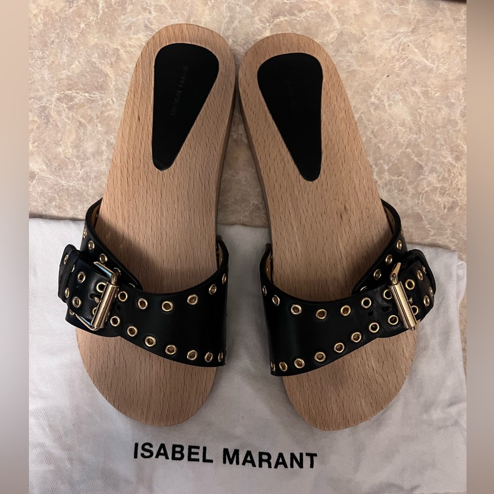 Isabel Marant Jaso Embellished Slides